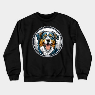 Australian Shepherd dog Crewneck Sweatshirt